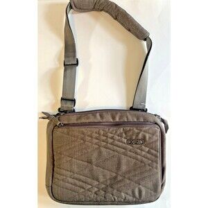 OGIO Tribeca Terra Laptop Bag iPad Tablet Sleeve Brown Messenger 10.25x14x2 Inch